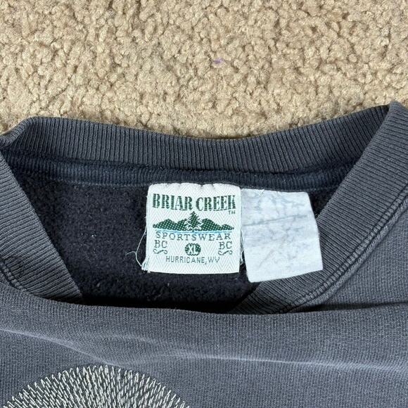 Vintage Briar Creek Embroidered Wilderness Limited Edition Sweatshirt Mens Sz XL - Picture 7 of 7